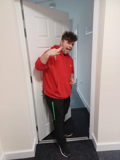 Lewis's brand new home